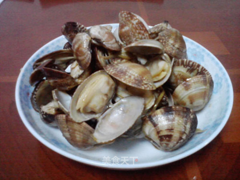 Congee And Side Dishginger Garlic Clam Recipe Simple Chinese Food