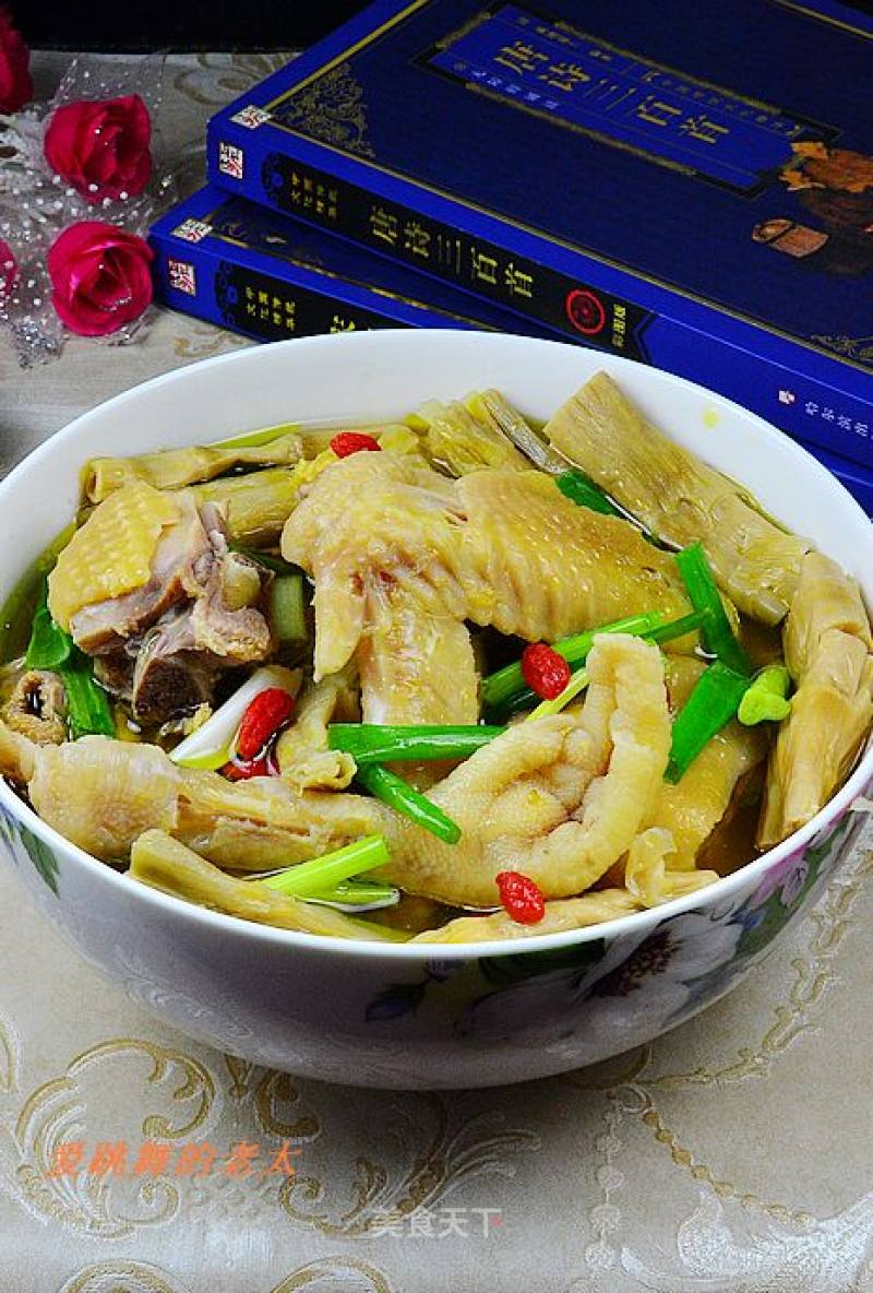 Stewed Hen With Bamboo Shoots Recipe Simple Chinese Food