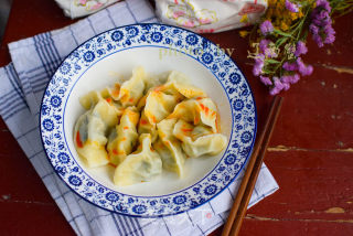 Delicious Shepherd's Purse Dumplings recipe