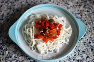 Teriyaki Garlic and Red Pepper Noodles recipe