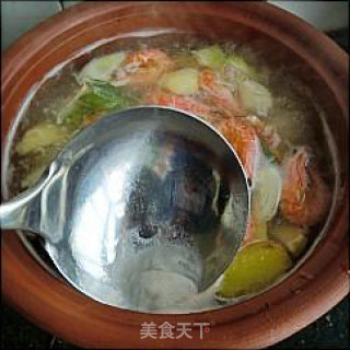 Homemade Calcium Supplemental Soup----taro Tofu and Shrimp Soup recipe