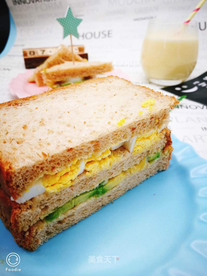 Avocado and Egg Sandwich recipe