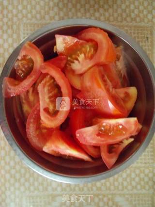 Sweet and Sour Q Bomb~ Rice Cake Strips with Tomato Sauce recipe