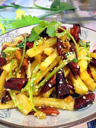 Spicy Fries recipe