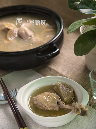 Sour Radish Lao Duck Soup recipe