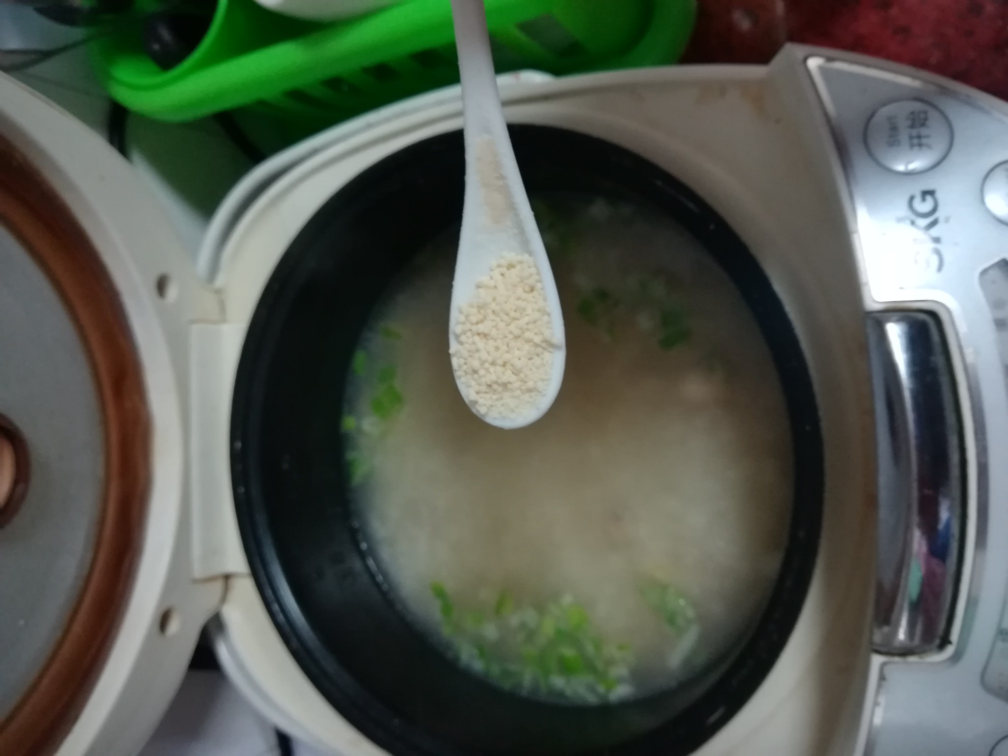 Scallop Meat and Oyster Congee recipe