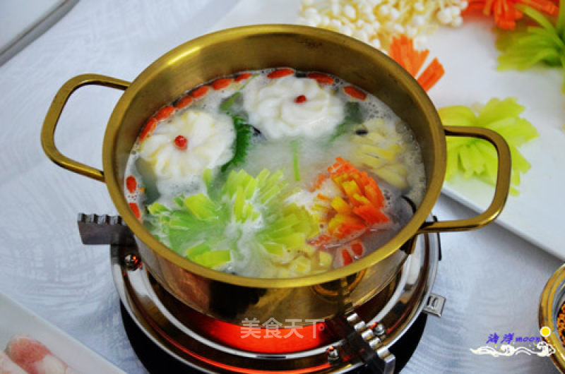 Fish and Sheep Hot Pot recipe