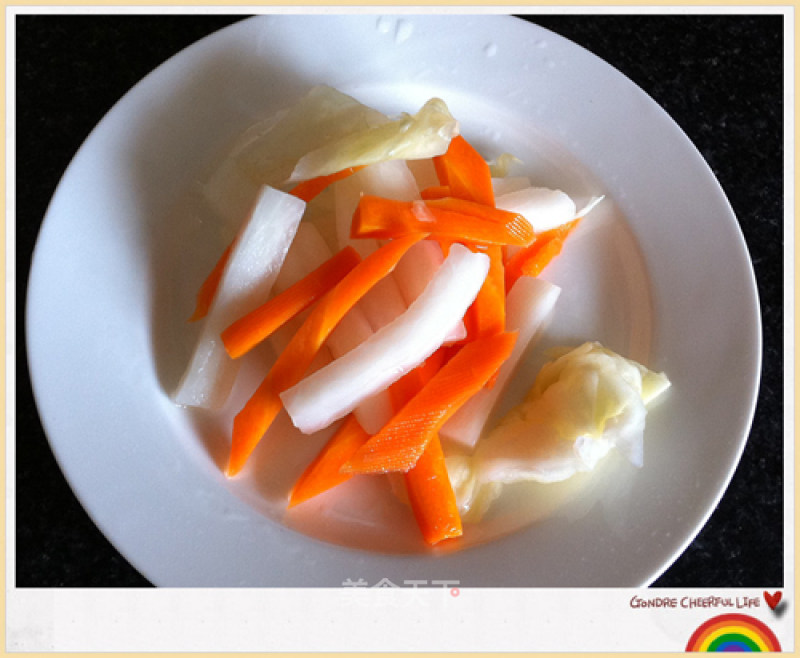 Simple Sweet and Sour-radish Sticks recipe