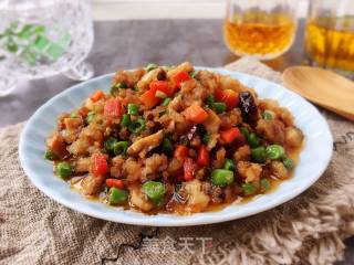 Choi Vegetable Minced Meat recipe