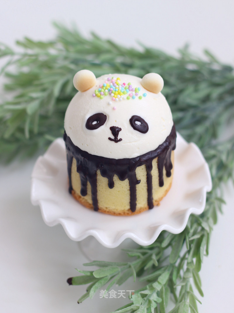 Panda Ice Cream Cake