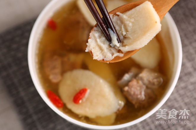 Yam Pork Ribs Soup recipe