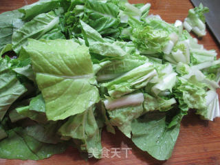 Boiled Cabbage with Black Fungus and Cherry Jade Tofu recipe