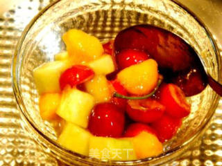 Assorted Fresh Fruit Pudding recipe