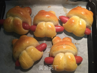 #the 4th Baking Contest Cum is Love to Eat Festival #rabbit Sausage Bread recipe