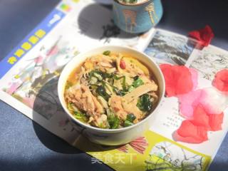 Kelp Chicken Noodles recipe