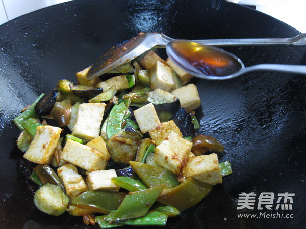 Tofu and Eggplant Claypot recipe