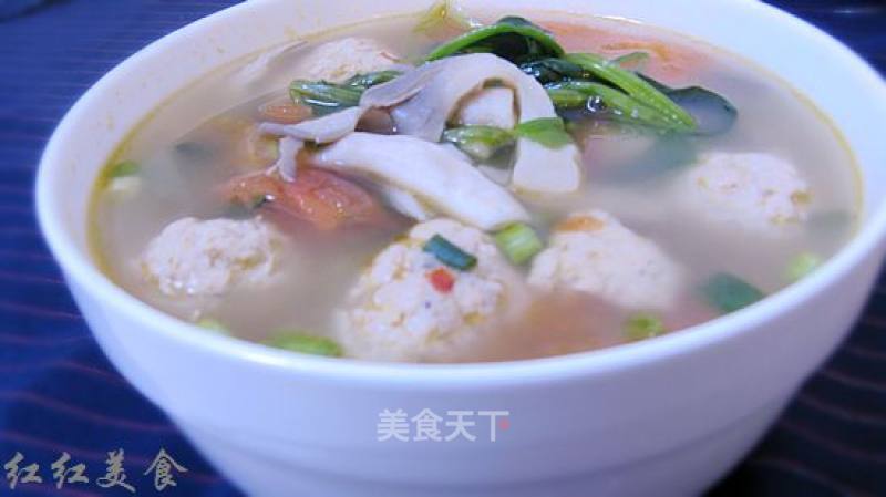 Meatball Sanxian Soup recipe