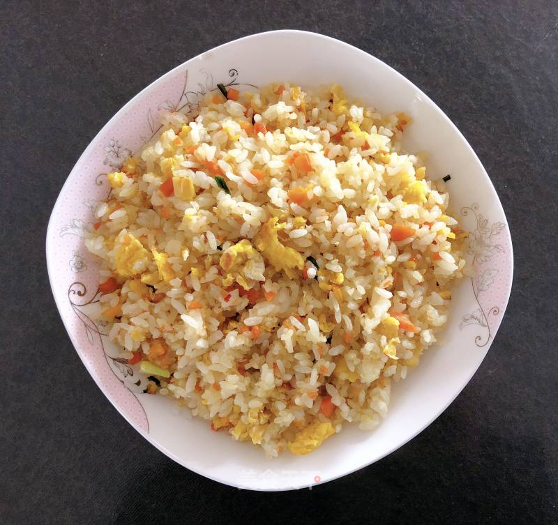 Fried Rice with Carrot and Egg recipe