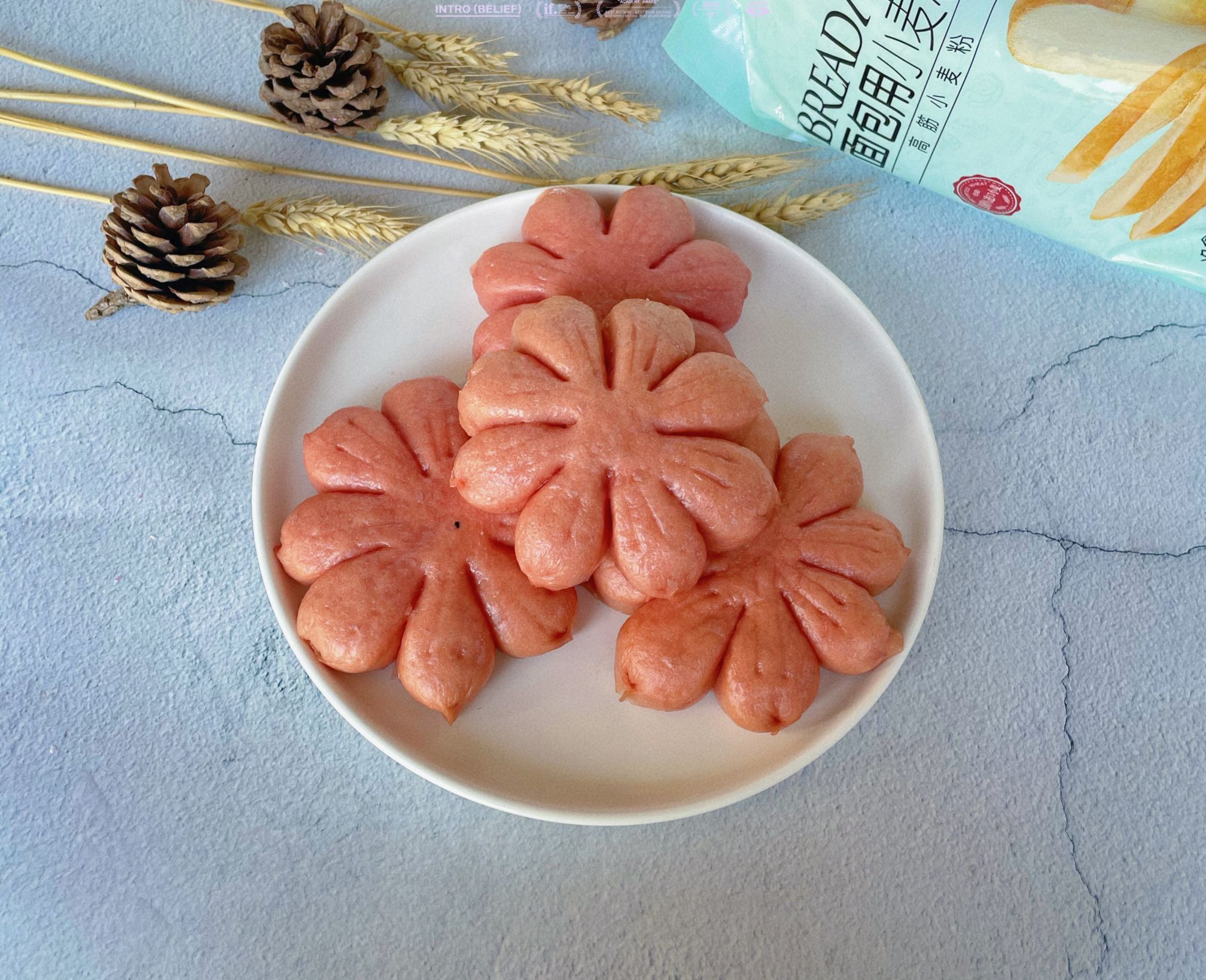 Flower-shaped Steamed Buns recipe