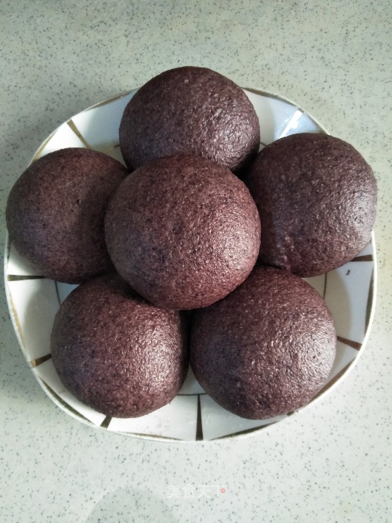 Black Rice Noodle Mantou recipe