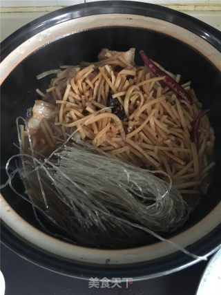 Gourd Noodles Dry Stewed Vermicelli recipe