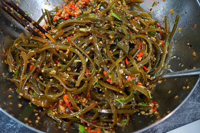 Spicy Kelp Shreds recipe