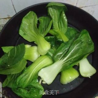 Stir-fried Shanghai Green with Garlic recipe