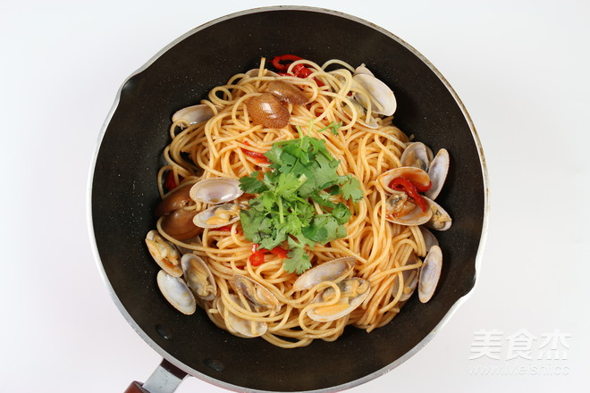 Seafood Spaghetti recipe