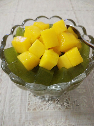 Mango Matcha Jelly recipe