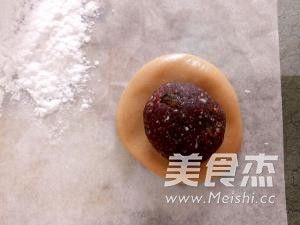 Mooncakes with Bean Paste and Nut Filling recipe