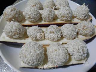 Steamed Glutinous Rice Balls recipe