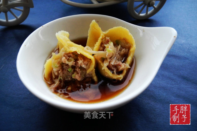 Radish Pork Clam Dumplings recipe