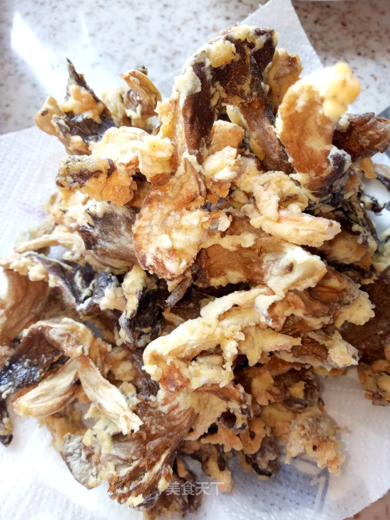 Fried Fresh Mushrooms recipe