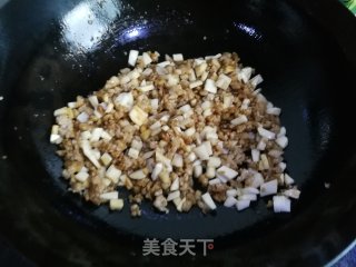 Steamed Taro with Minced Meat recipe