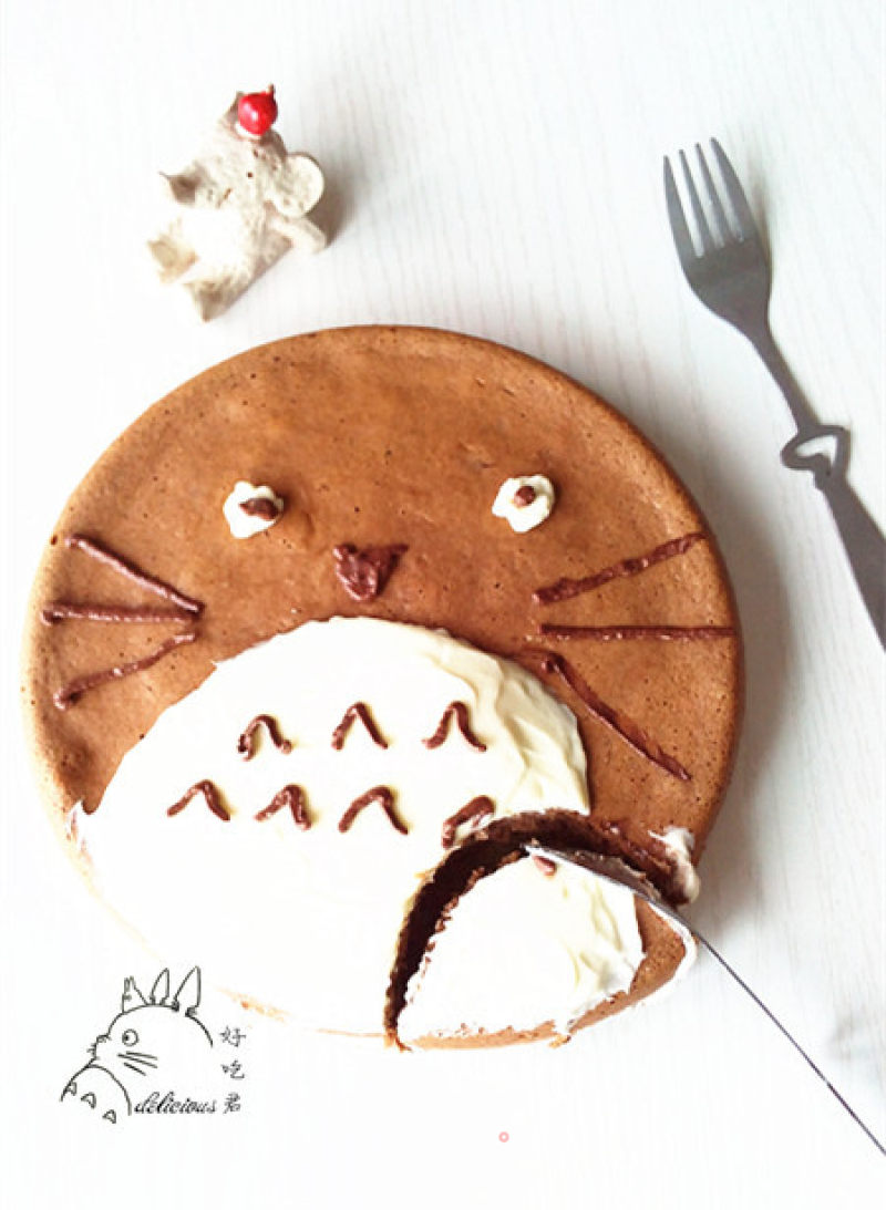 Totoro Chiffon Cake