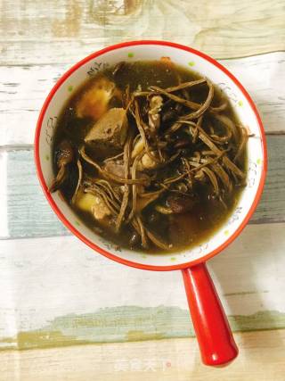 Tea Tree Mushroom Keel Soup recipe