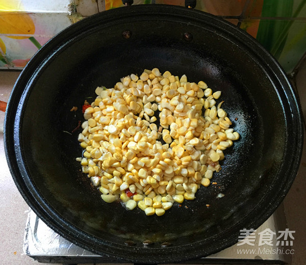 Corn Chicken with Oyster Sauce recipe