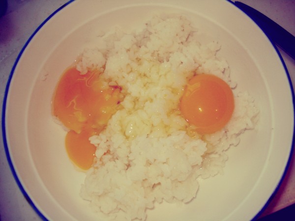 Golden Egg Fried Rice recipe