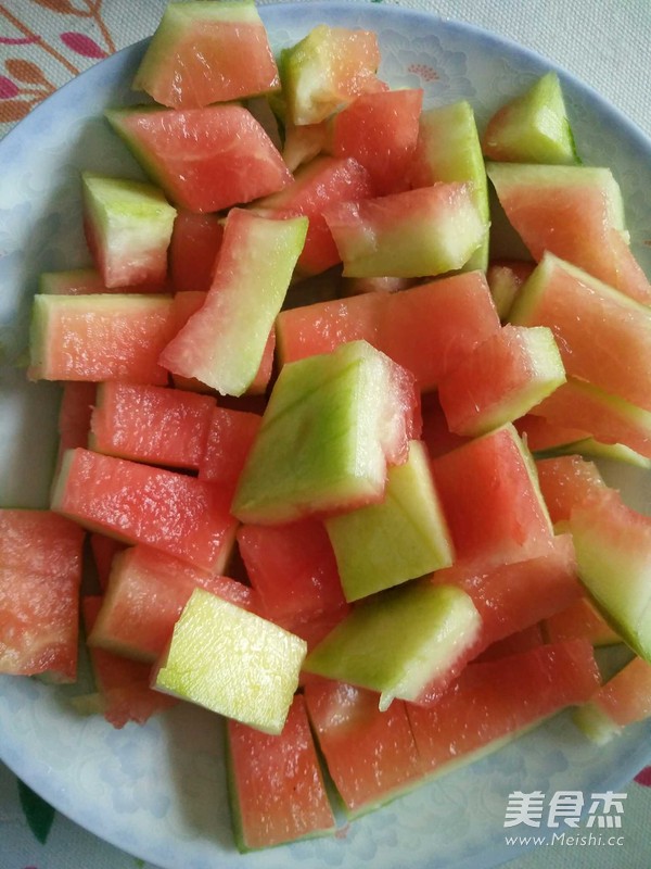 Watermelon Peel Juice recipe