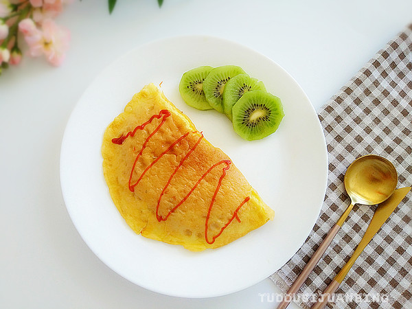 Mixed Vegetable Omurice recipe