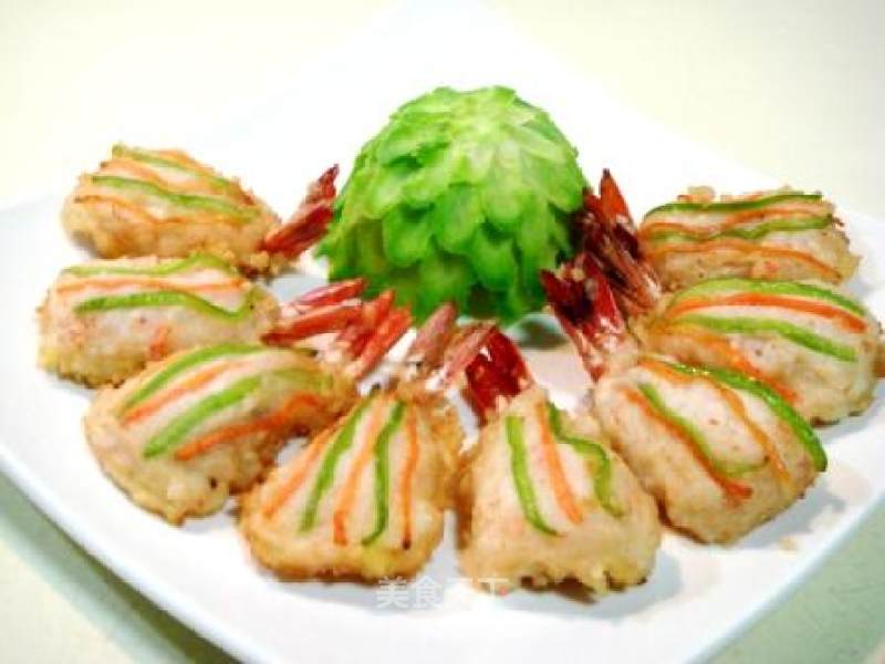 Family Exquisite Dishes Making "pipa Prawns" recipe