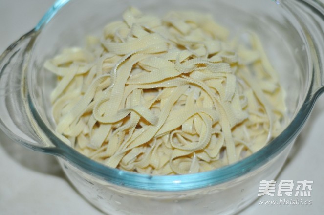 Tofu with Golden Needle recipe