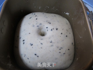 Breadmaker Version Whole Wheat Black Sesame Toast recipe