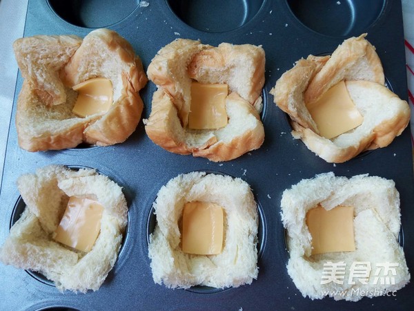 [jasmin Fun Baking] Fresh Shrimp and Fish Pan Mee Toast recipe