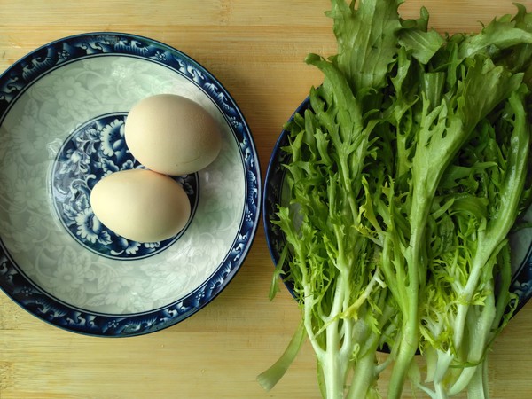 Scrambled Eggs with Chicory recipe