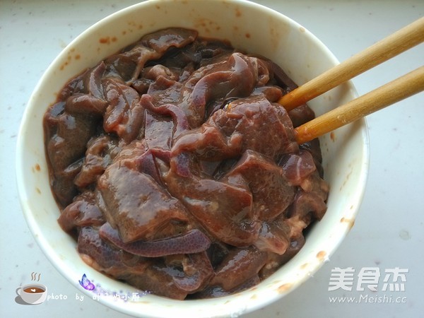 Stir-fried Pork Liver with Ginger recipe