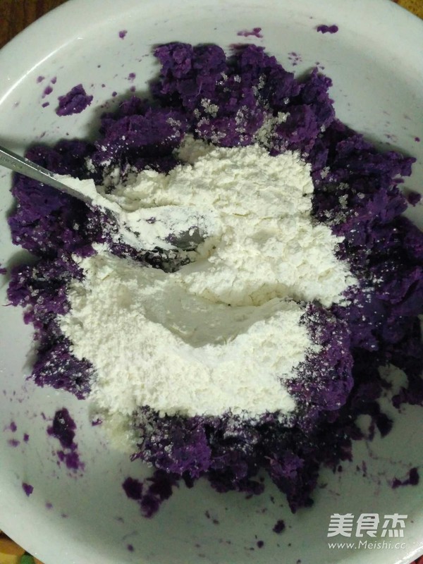 Purple Potato Cake recipe