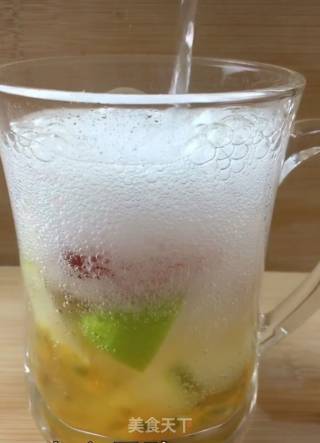 Lime Passion Fruit Sparkling Water recipe
