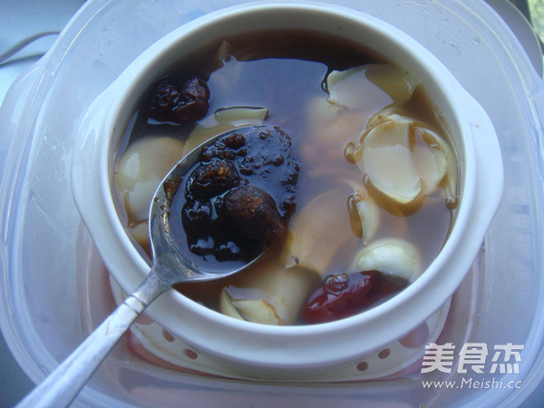 Barley, Red Date, Fresh Lily, Brown Sugar Water recipe