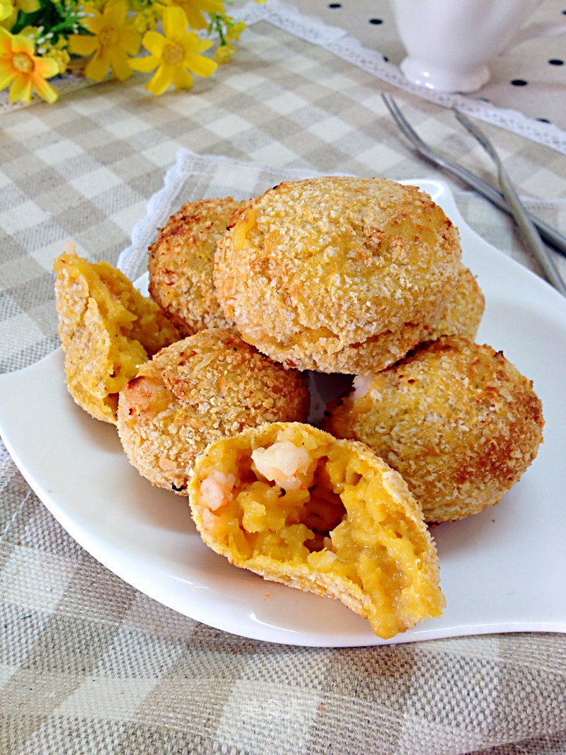 Shrimp and Sweet Potato Balls recipe
